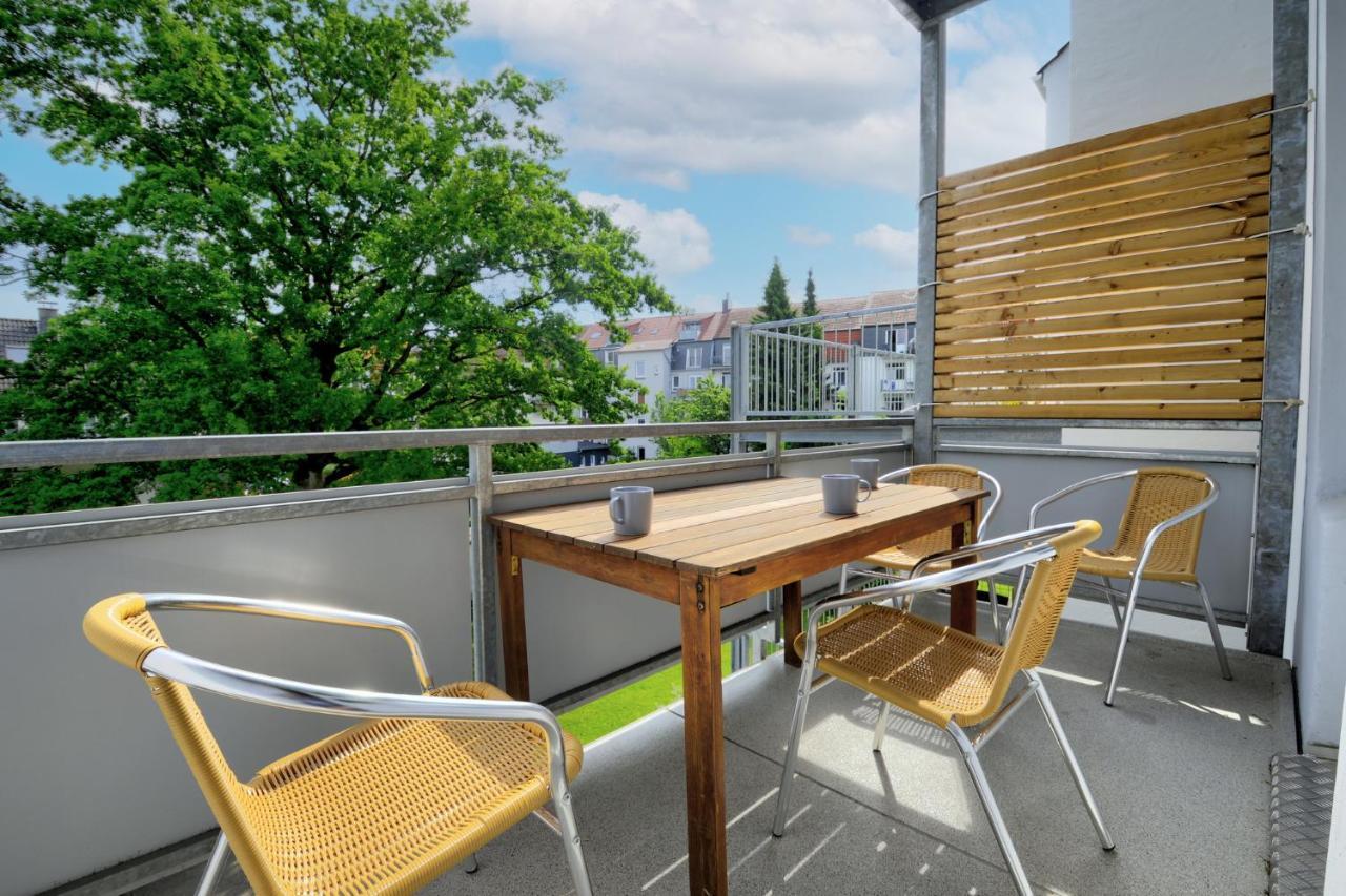 Fewo1846 - Parkblick - Komfortable Wohnung Mit 2 Schlafzimmern Und 2 Balkonen Flensbourg Extérieur photo